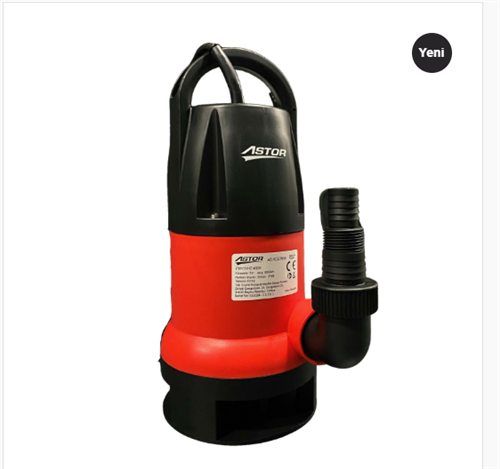 ASTOR DALGIÇ POMPA KİRLİ SU - TEMİZ SU 